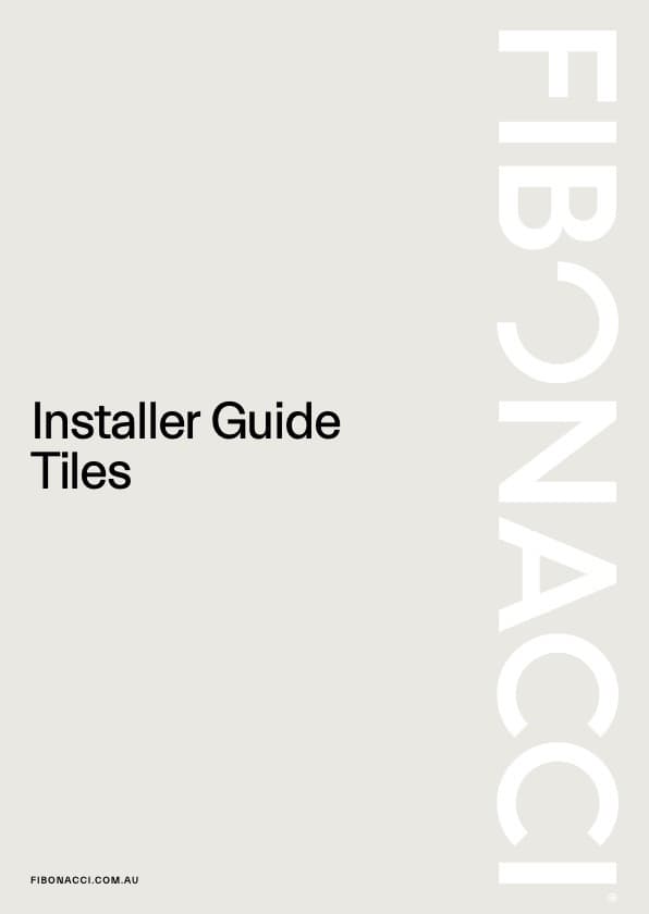 Installer Guide Tiles