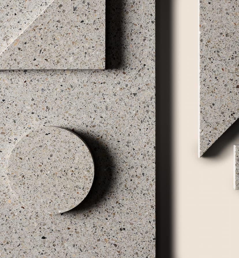 Tech Tile Buff Buff - Terrazzo Tile Range | Fibonacci